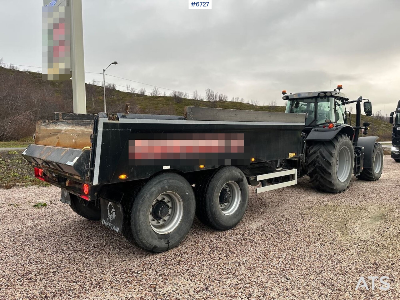 2020 Massey-Ferguson 7719 S 4x4 brøyterigget traktor m/ 2 sett dekk, snøfres og henger. SE VIDEO. - جرار: صورة 5 2020 Massey-Ferguson 7719 S 4x4 brøyterigget traktor m/ 2 sett dekk, snøfres og henger. SE VIDEO. - جرار: صورة 5