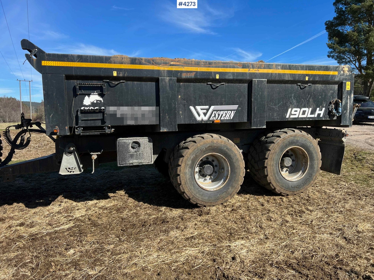2020 Richard Western wf19DLH 2 axle dump trailer for tractor - مقطورة زراعية قلابة: صورة 3 2020 Richard Western wf19DLH 2 axle dump trailer for tractor - مقطورة زراعية قلابة: صورة 3