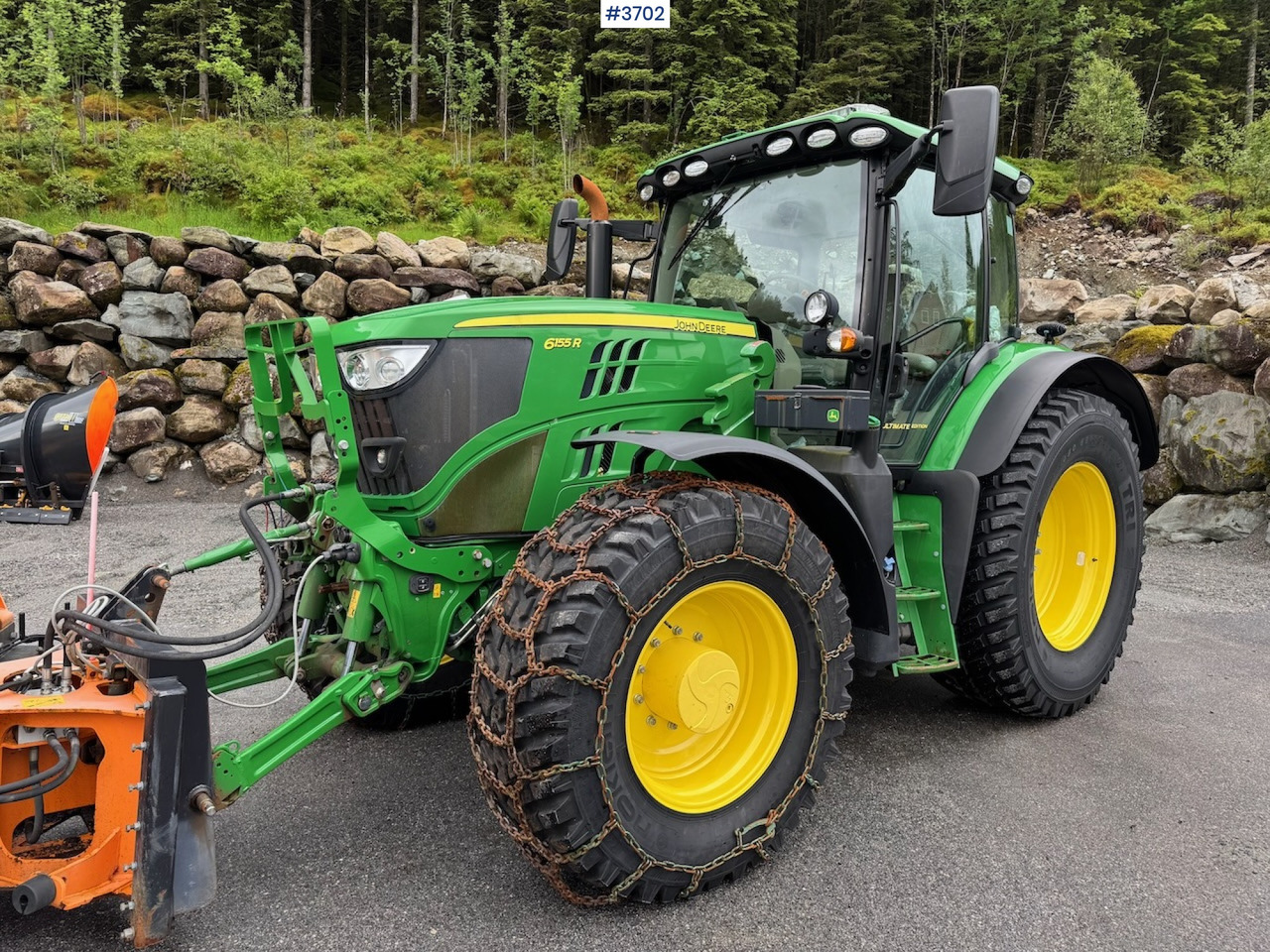 2021 John Deere 6155R w/ front hydraulics and PTO, only 770 hours! - جرار: صورة 1 2021 John Deere 6155R w/ front hydraulics and PTO, only 770 hours! - جرار: صورة 1