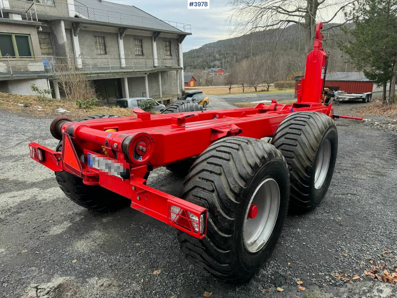 2022 Bigab 15-19 hook trailer - مقطورة مسطحة منخفضة: صورة 5 2022 Bigab 15-19 hook trailer - مقطورة مسطحة منخفضة: صورة 5