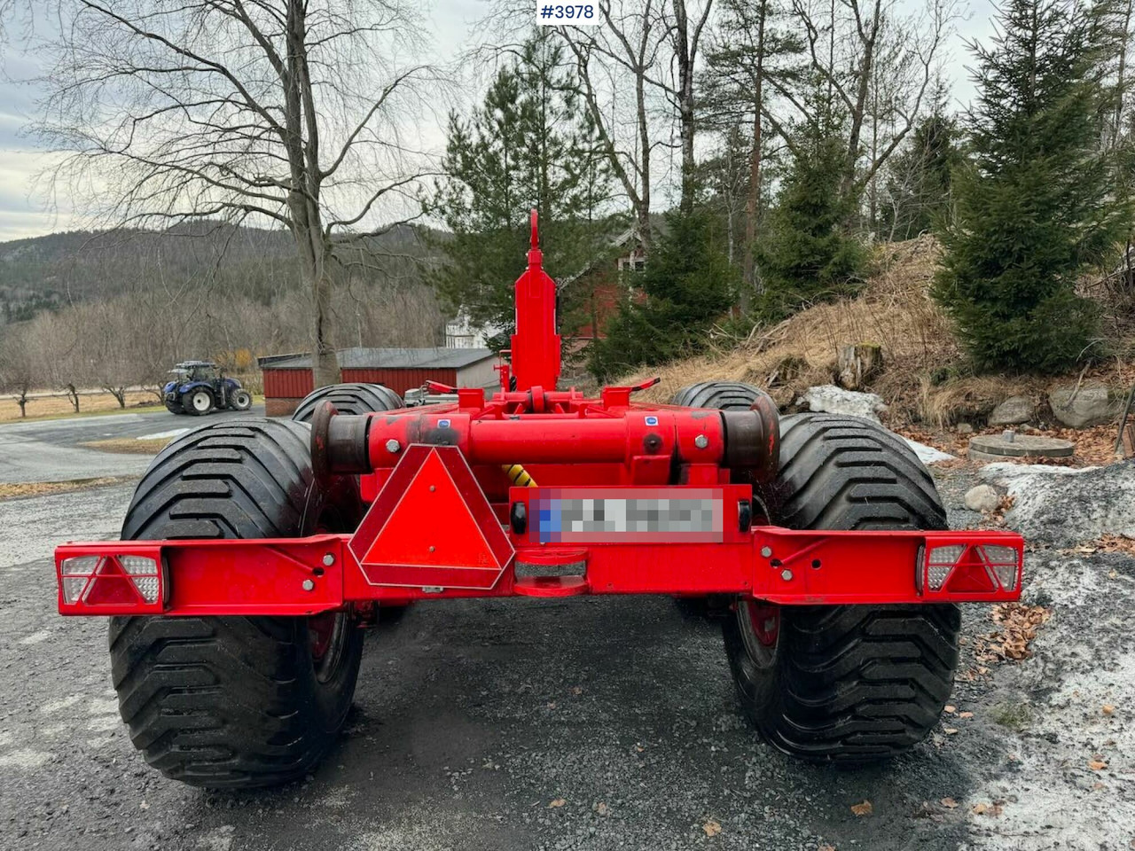 2022 Bigab 15-19 hook trailer - مقطورة مسطحة منخفضة: صورة 4 2022 Bigab 15-19 hook trailer - مقطورة مسطحة منخفضة: صورة 4