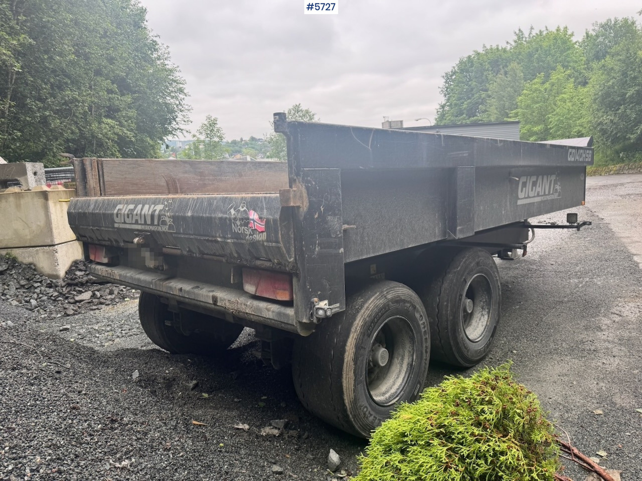 2022 Gigang Dumper trailer for tractor. - مقطورة زراعية قلابة: صورة 4 2022 Gigang Dumper trailer for tractor. - مقطورة زراعية قلابة: صورة 4