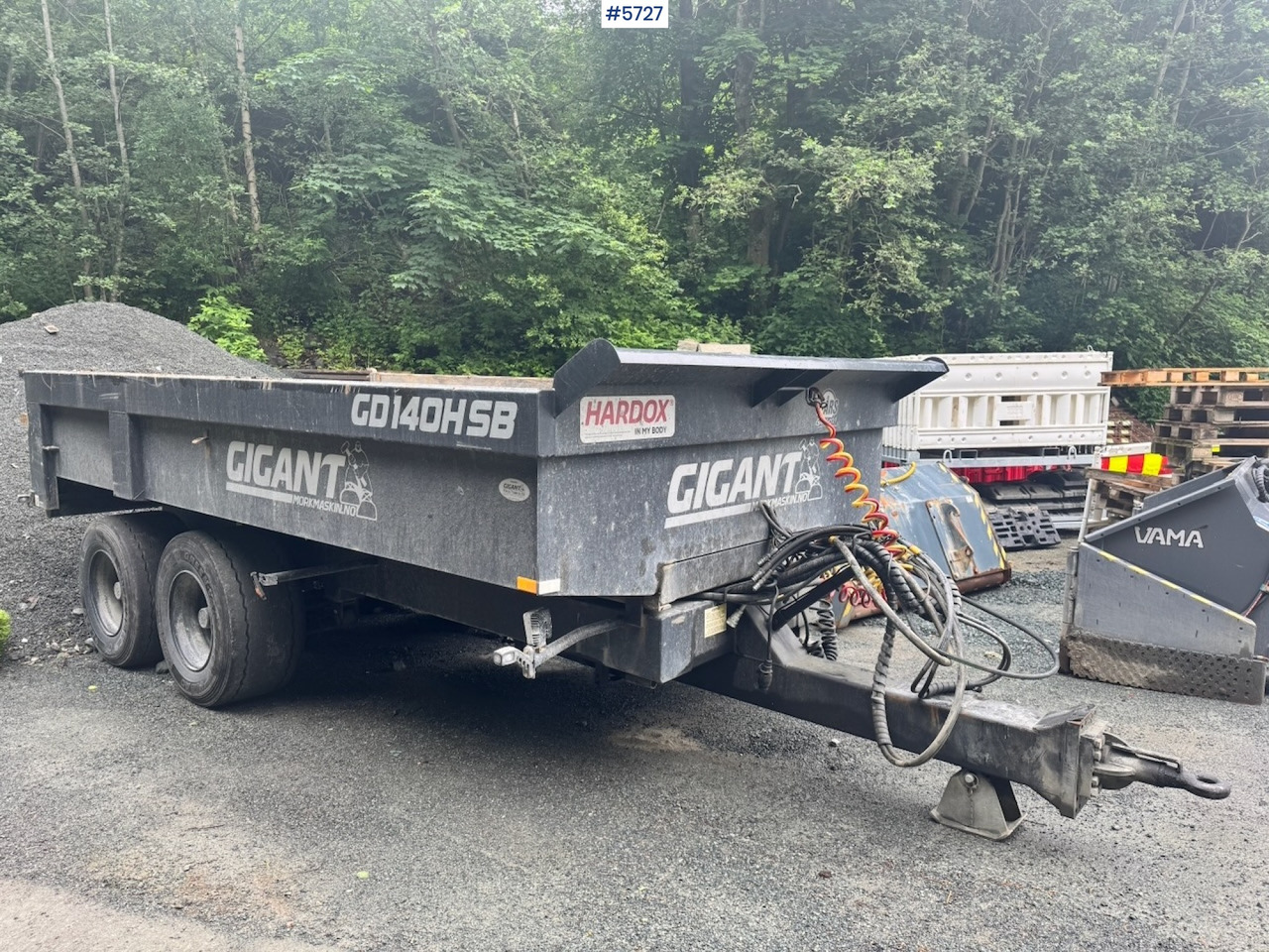 2022 Gigang Dumper trailer for tractor. - مقطورة زراعية قلابة: صورة 1 2022 Gigang Dumper trailer for tractor. - مقطورة زراعية قلابة: صورة 1