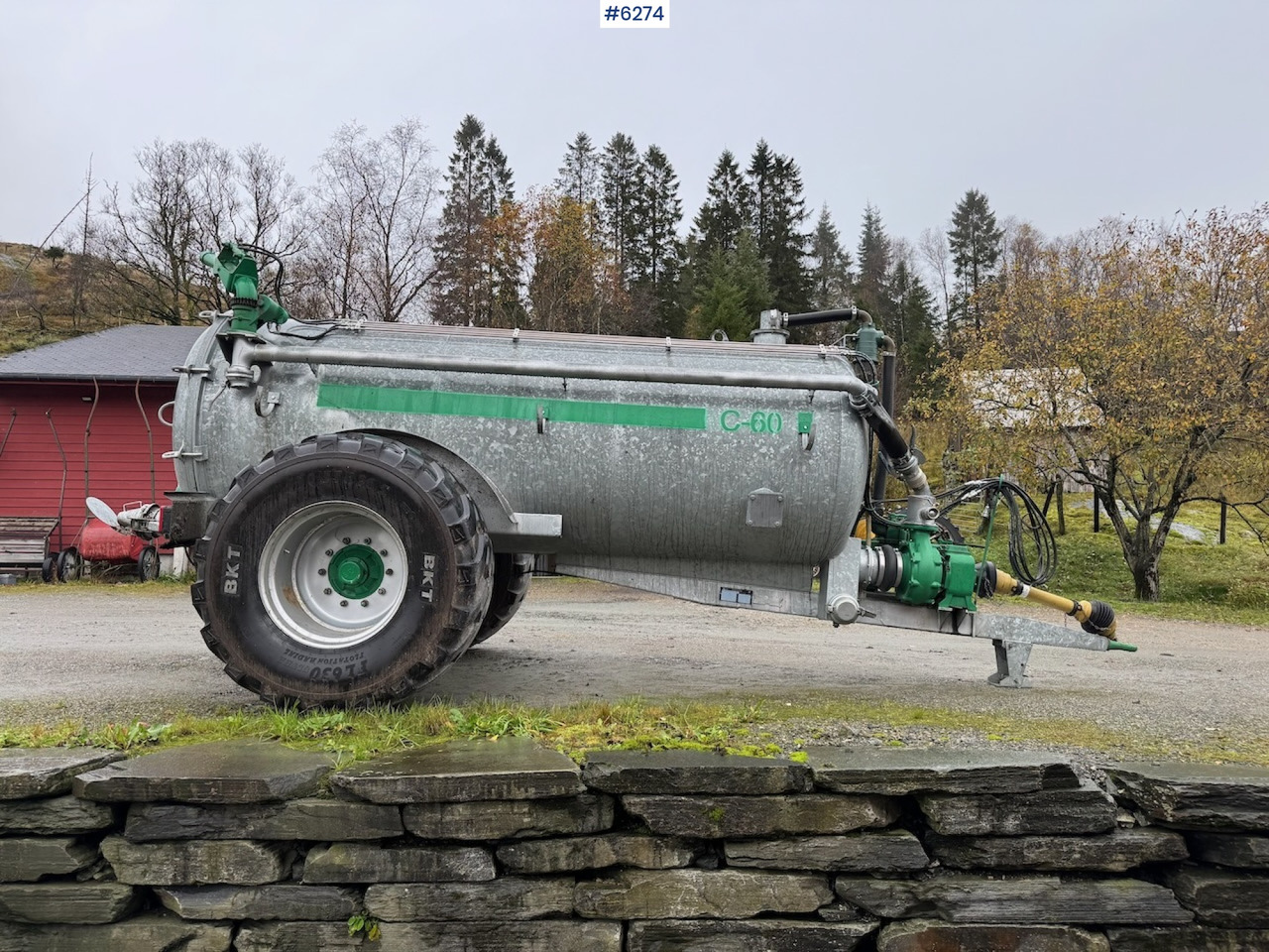 2024 Garcia C-60 6000 liter manure wagon w/ vacuum, combi and cannon. - صهريج السماد السائل: صورة 1 2024 Garcia C-60 6000 liter manure wagon w/ vacuum, combi and cannon. - صهريج السماد السائل: صورة 1