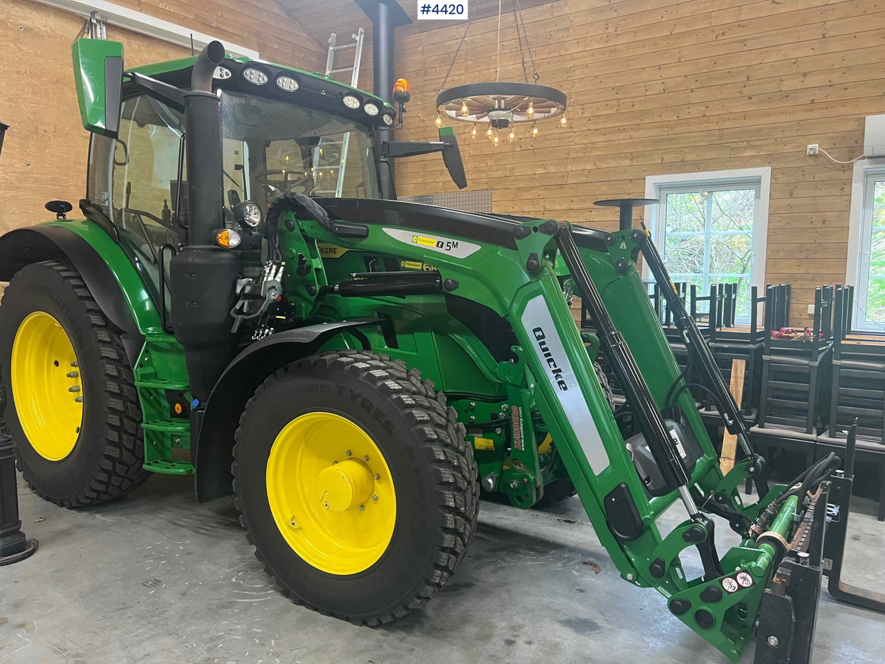 2024 John Deere 6150R w/ Quicke Front Loader & Bucket - جرار: صورة 5 2024 John Deere 6150R w/ Quicke Front Loader & Bucket - جرار: صورة 5