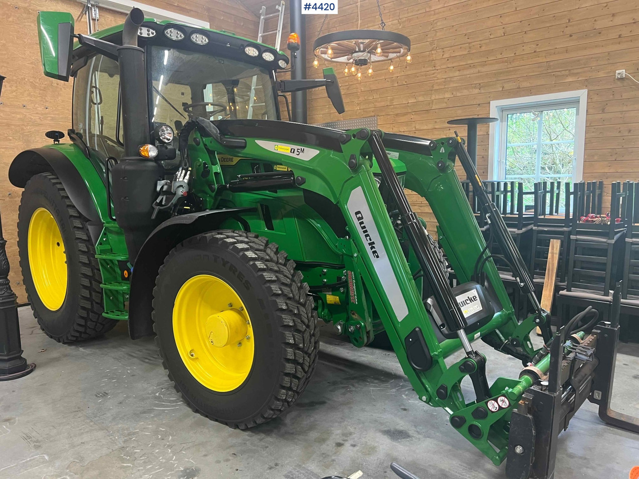 2024 John Deere 6150R w/ Quicke Front Loader & Bucket - جرار: صورة 4 2024 John Deere 6150R w/ Quicke Front Loader & Bucket - جرار: صورة 4