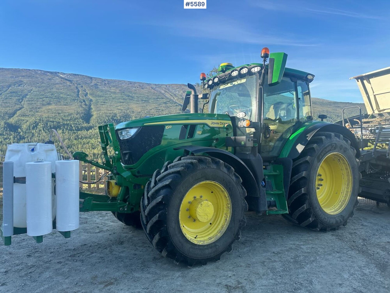 2024 John Deere 6R 185 4x4 tractor w/ front loader, GPS and winter tires. WATCH VIDEO - جرار: صورة 3 2024 John Deere 6R 185 4x4 tractor w/ front loader, GPS and winter tires. WATCH VIDEO - جرار: صورة 3