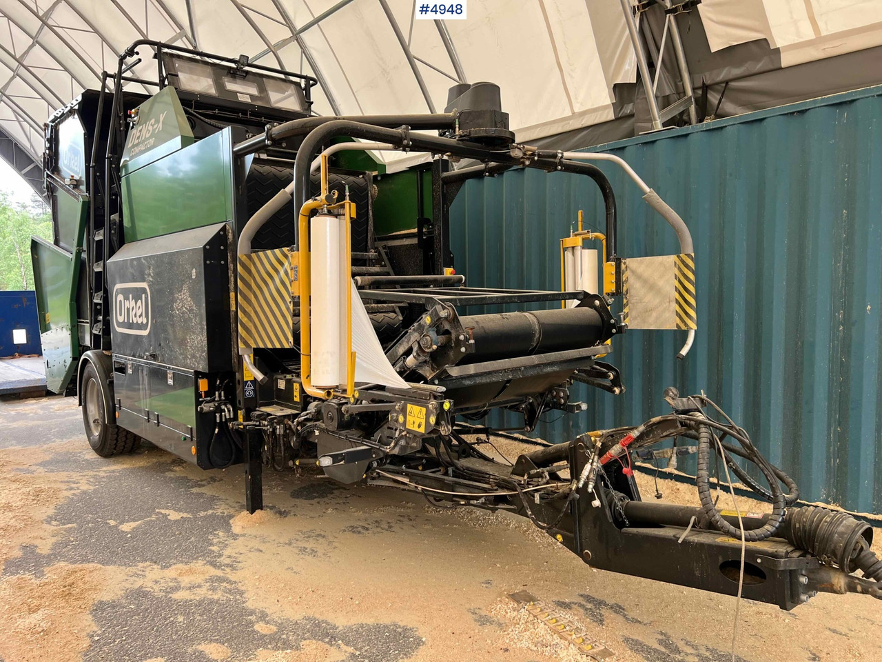 2024 Orkel Dens-x round baler for corn, chips and cut grass - معدات تيبيس التبن: صورة 5 2024 Orkel Dens-x round baler for corn, chips and cut grass - معدات تيبيس التبن: صورة 5