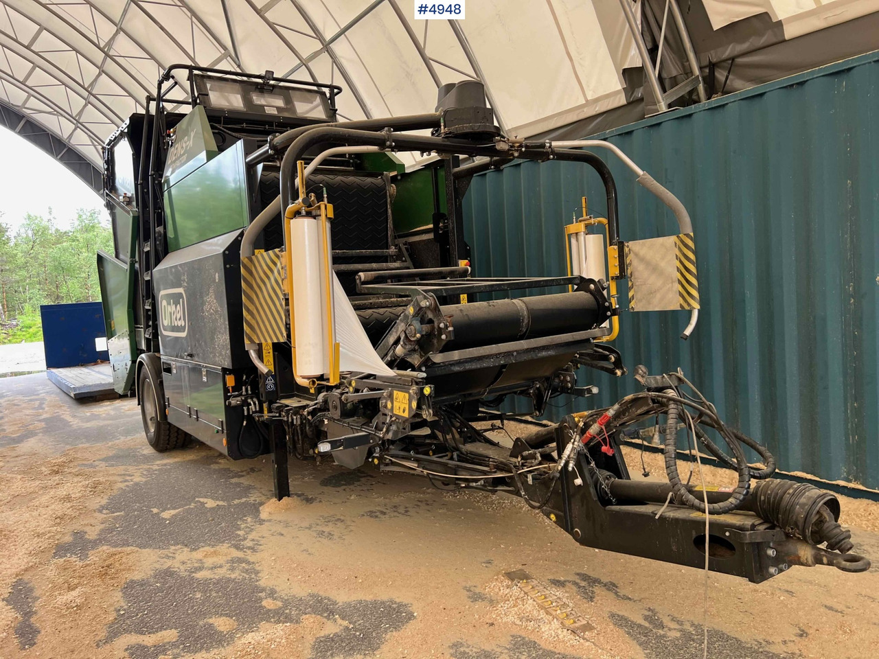 2024 Orkel Dens-x round baler for corn, chips and cut grass - معدات تيبيس التبن: صورة 4 2024 Orkel Dens-x round baler for corn, chips and cut grass - معدات تيبيس التبن: صورة 4