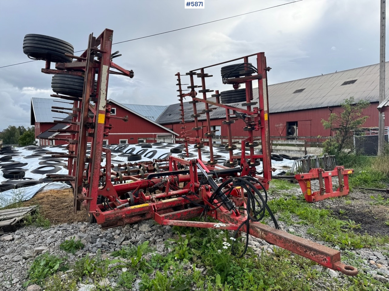 Approx. 1989 Vaderstad harrow, 6.6 m. - معدات حرث التربة: صورة 4 Approx. 1989 Vaderstad harrow, 6.6 m. - معدات حرث التربة: صورة 4