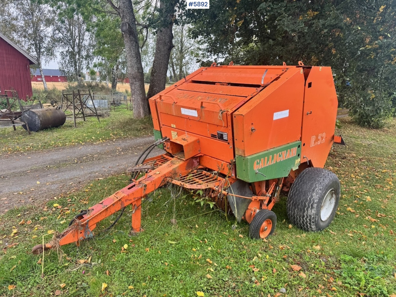 Approx. 1990 Callignani R52 Round baler - معدات تيبيس التبن: صورة 3 Approx. 1990 Callignani R52 Round baler - معدات تيبيس التبن: صورة 3