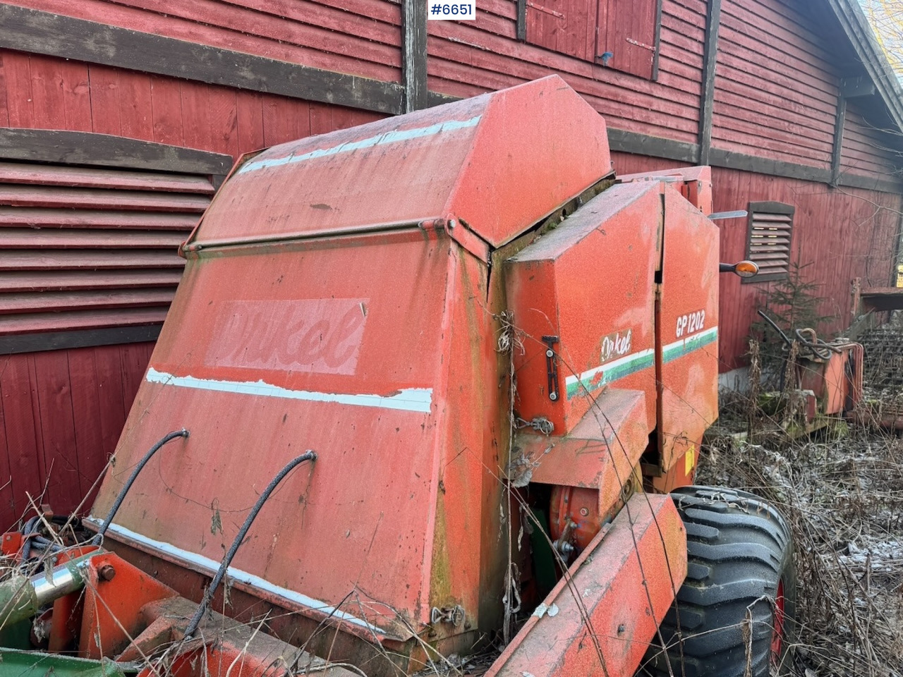 Approx. 1995 Orkel GP1202 Round Baler. - معدات تيبيس التبن: صورة 3 Approx. 1995 Orkel GP1202 Round Baler. - معدات تيبيس التبن: صورة 3