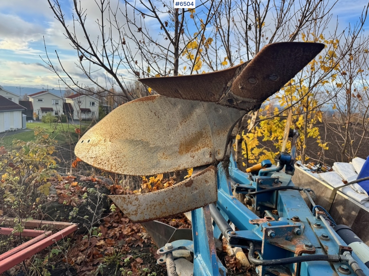 Approx. 1995 Øverum 3-furrow reversible plough - معدات حرث التربة: صورة 4 Approx. 1995 Øverum 3-furrow reversible plough - معدات حرث التربة: صورة 4