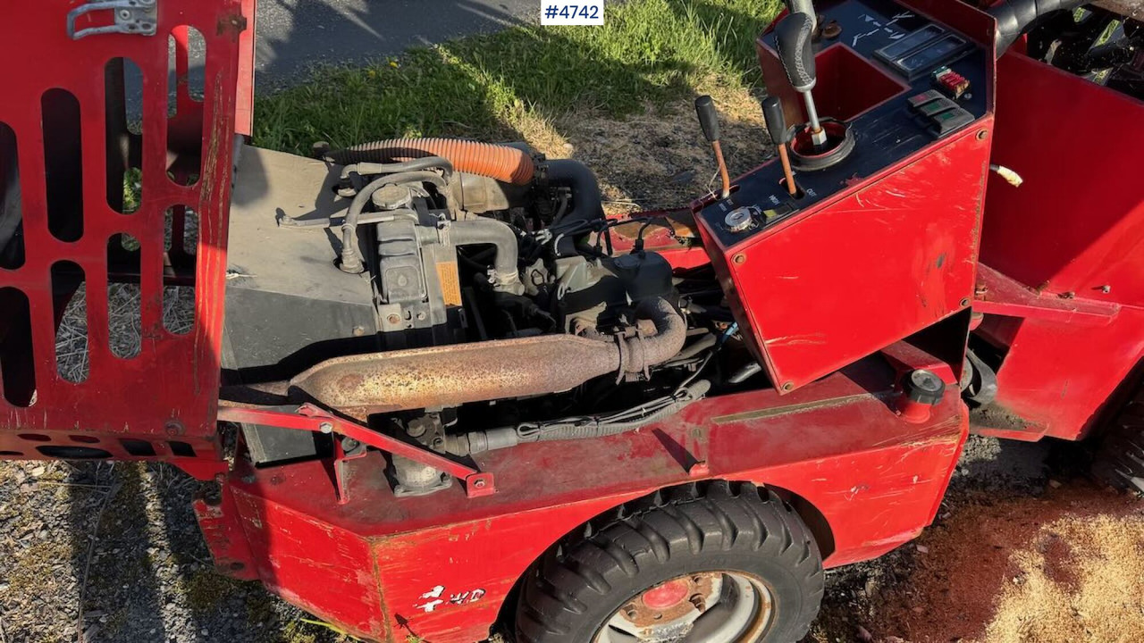 لودر مفصلي صغير Approx. 2000 Norcar Agromatic 760 Skid Steer Loader. (needs repair): صورة 24