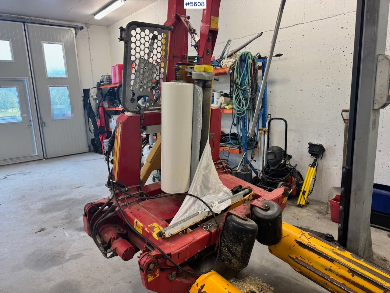 Approx. 2005 Tellefsdal Round Bale Wrapper. New control box - معدات تيبيس التبن: صورة 4 Approx. 2005 Tellefsdal Round Bale Wrapper. New control box - معدات تيبيس التبن: صورة 4