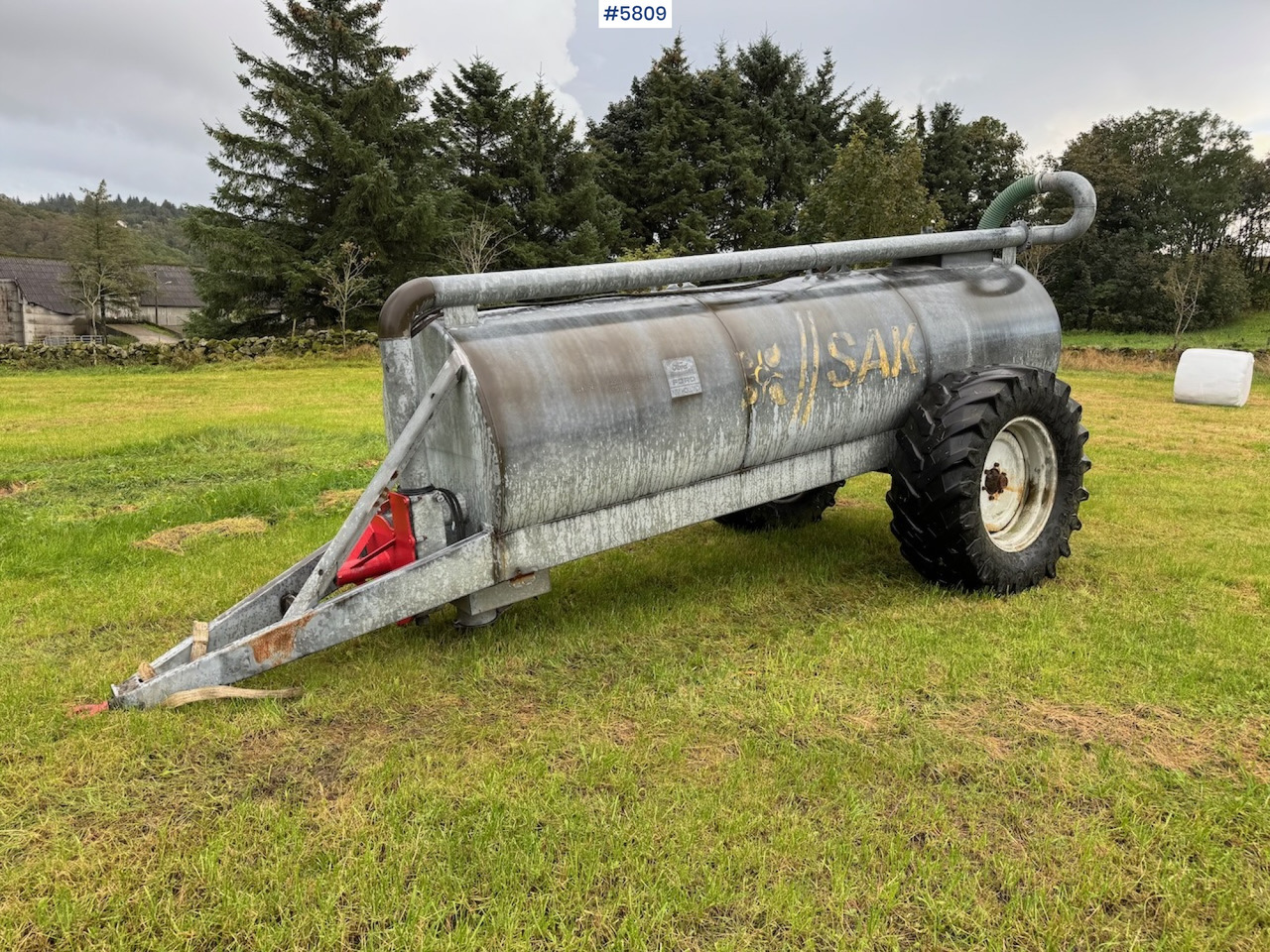 CASE Fertilizer wagon - صهريج السماد السائل: صورة 2 CASE Fertilizer wagon - صهريج السماد السائل: صورة 2
