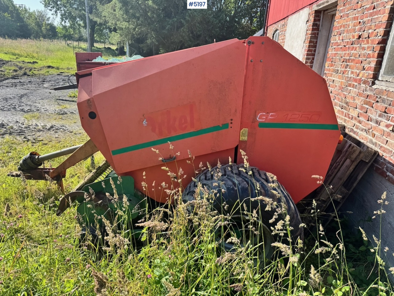 Ca. 2000 Orkel GP1250 Rundballepresse - معدات تيبيس التبن: صورة 4 Ca. 2000 Orkel GP1250 Rundballepresse - معدات تيبيس التبن: صورة 4