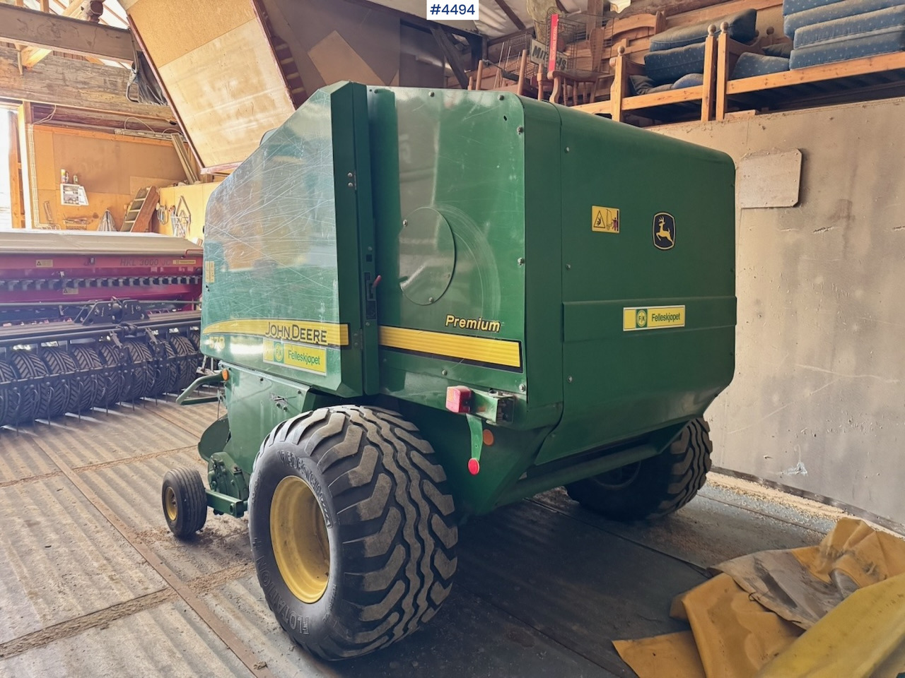 Ca. 2010 John Deere 578 Round Baler. Low hours / Lightly used. - معدات تيبيس التبن: صورة 5 Ca. 2010 John Deere 578 Round Baler. Low hours / Lightly used. - معدات تيبيس التبن: صورة 5