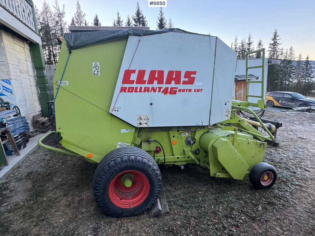 Claas Rollant 46 Roto cut - معدات تيبيس التبن: صورة 2 Claas Rollant 46 Roto cut - معدات تيبيس التبن: صورة 2