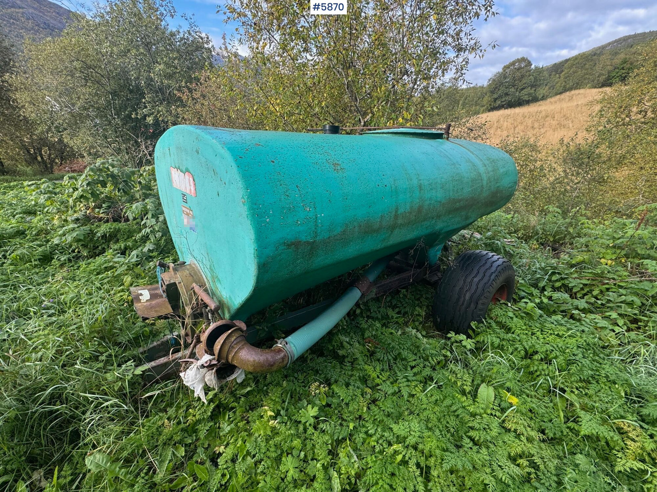 DOFF X Manure spreader - صهريج السماد السائل: صورة 3 DOFF X Manure spreader - صهريج السماد السائل: صورة 3