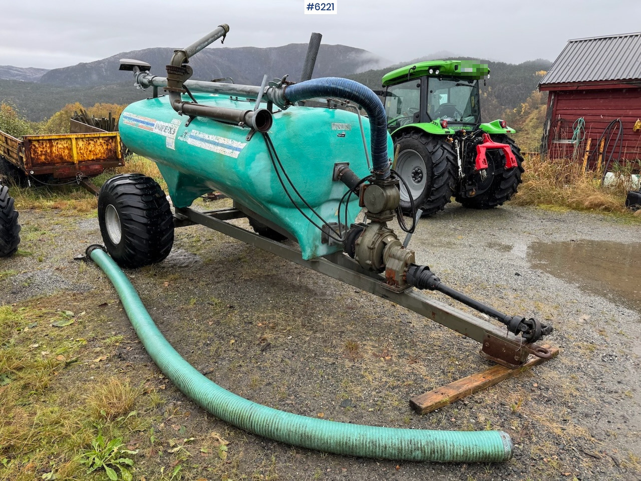 Doff X3 with high-pressure pump and cannon - صهريج السماد السائل: صورة 3 Doff X3 with high-pressure pump and cannon - صهريج السماد السائل: صورة 3