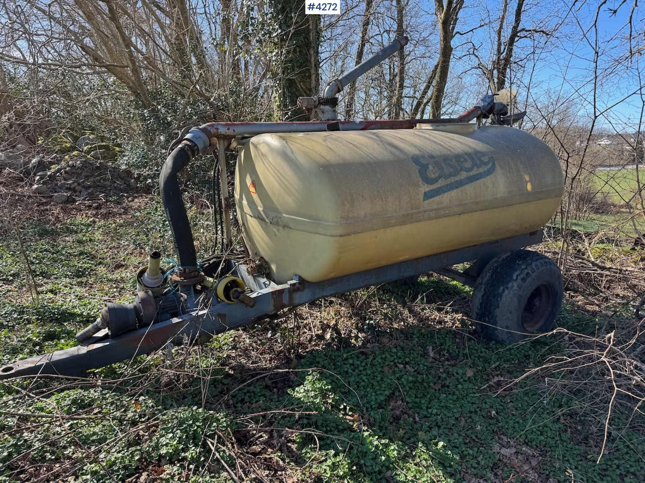 Eisele 3300 liter Manure spreader - آلة رش السماد الطبيعي: صورة 2 Eisele 3300 liter Manure spreader - آلة رش السماد الطبيعي: صورة 2
