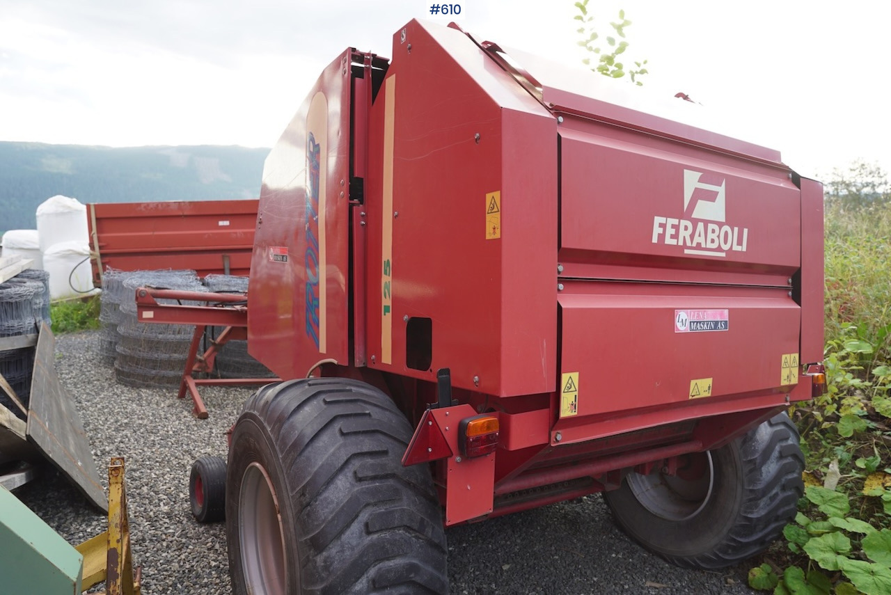 Feraboli Trotter 125 round baler - معدات تيبيس التبن: صورة 5 Feraboli Trotter 125 round baler - معدات تيبيس التبن: صورة 5
