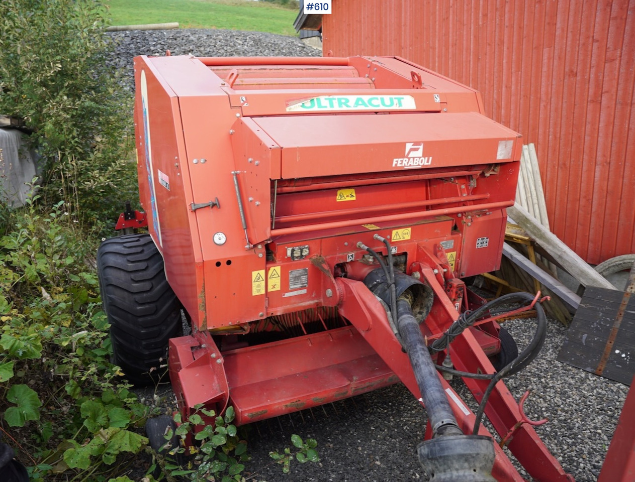 Feraboli Trotter 125 round baler - معدات تيبيس التبن: صورة 1 Feraboli Trotter 125 round baler - معدات تيبيس التبن: صورة 1
