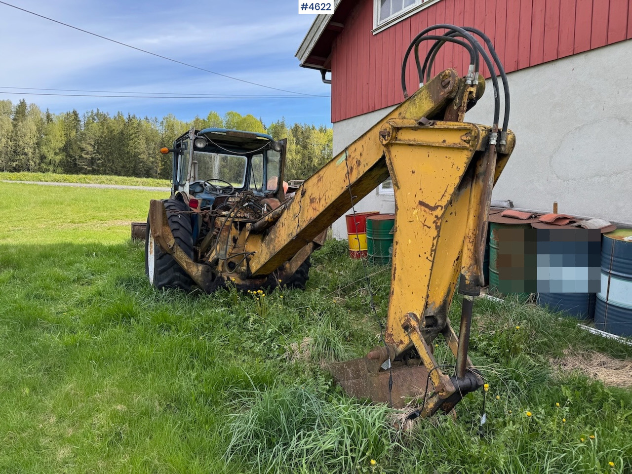 جرار Ford 5000 Backhoe Loader.: صورة 18