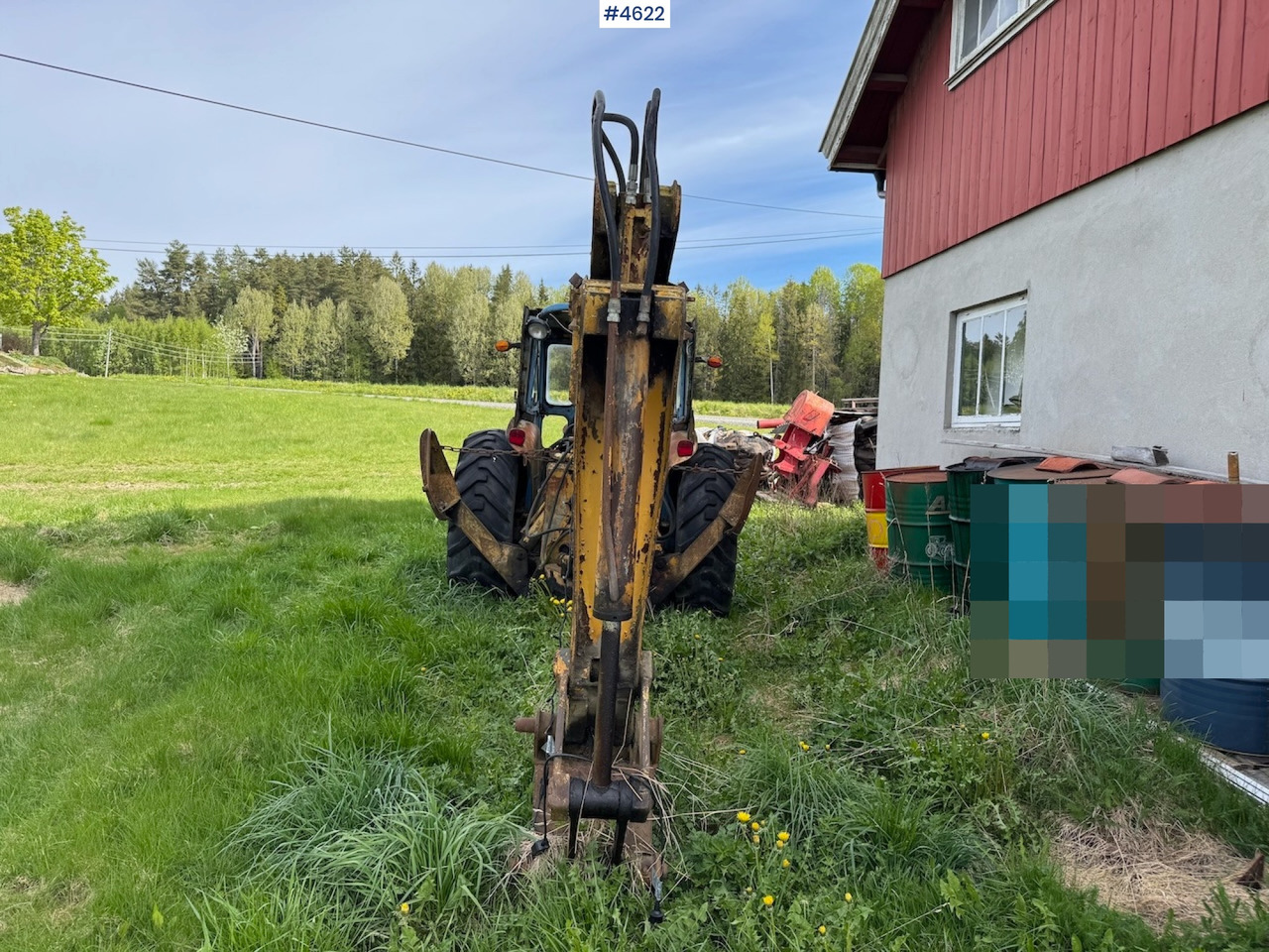 جرار Ford 5000 Backhoe Loader.: صورة 24