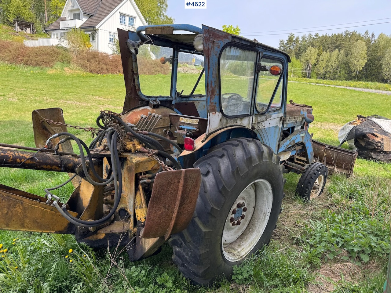 جرار Ford 5000 Backhoe Loader.: صورة 7