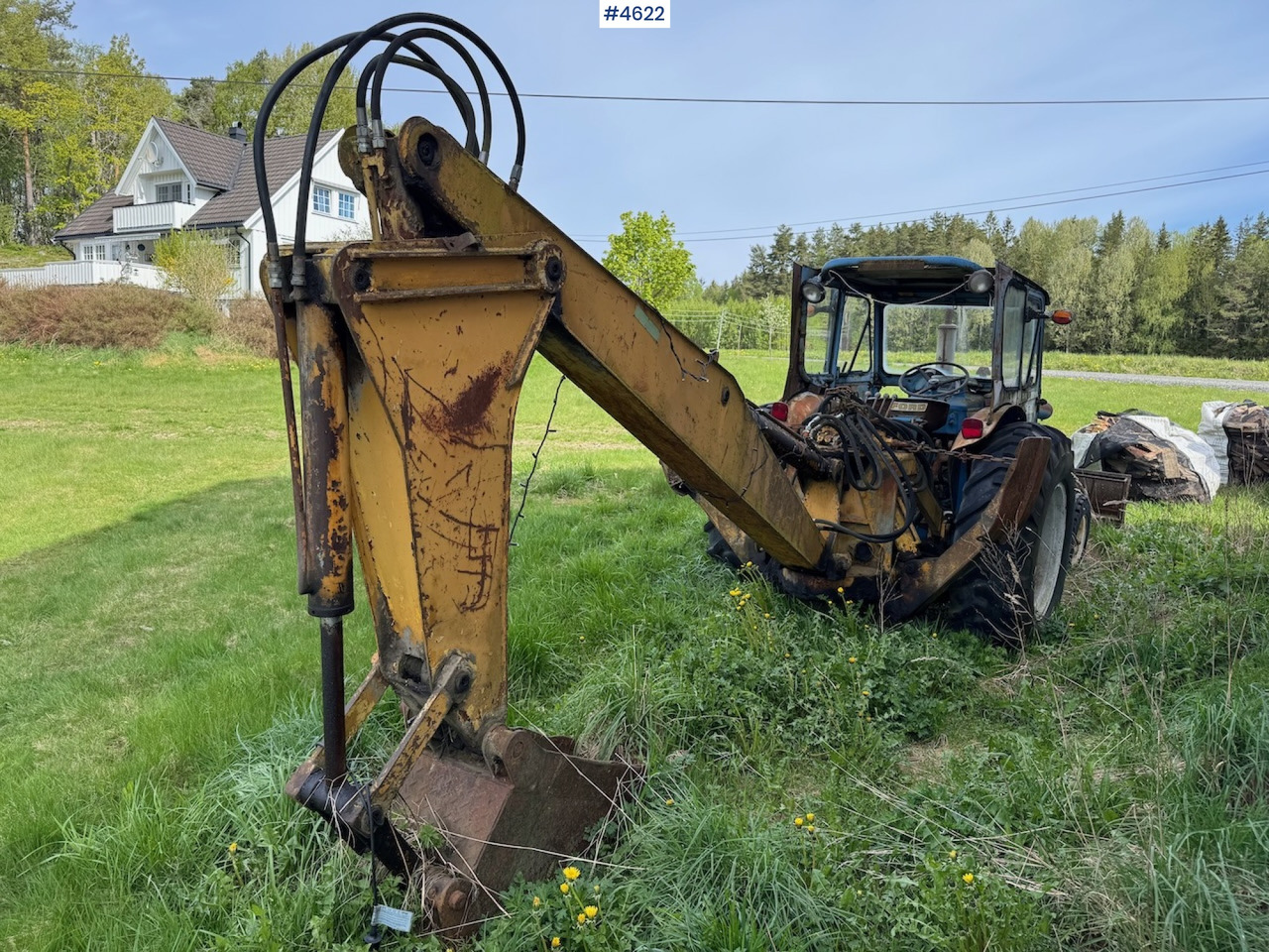 جرار Ford 5000 Backhoe Loader.: صورة 26