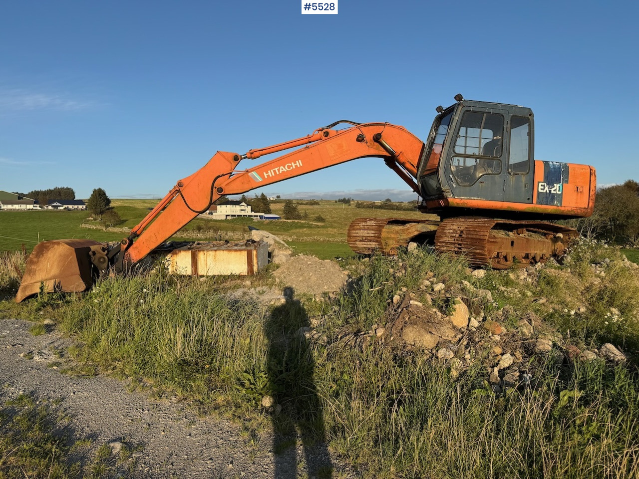 Hitachi EX 120-2. - حفارة: صورة 2 Hitachi EX 120-2. - حفارة: صورة 2