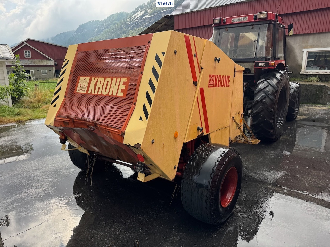 Krone KR 125 Round Baler - معدات تيبيس التبن: صورة 3 Krone KR 125 Round Baler - معدات تيبيس التبن: صورة 3