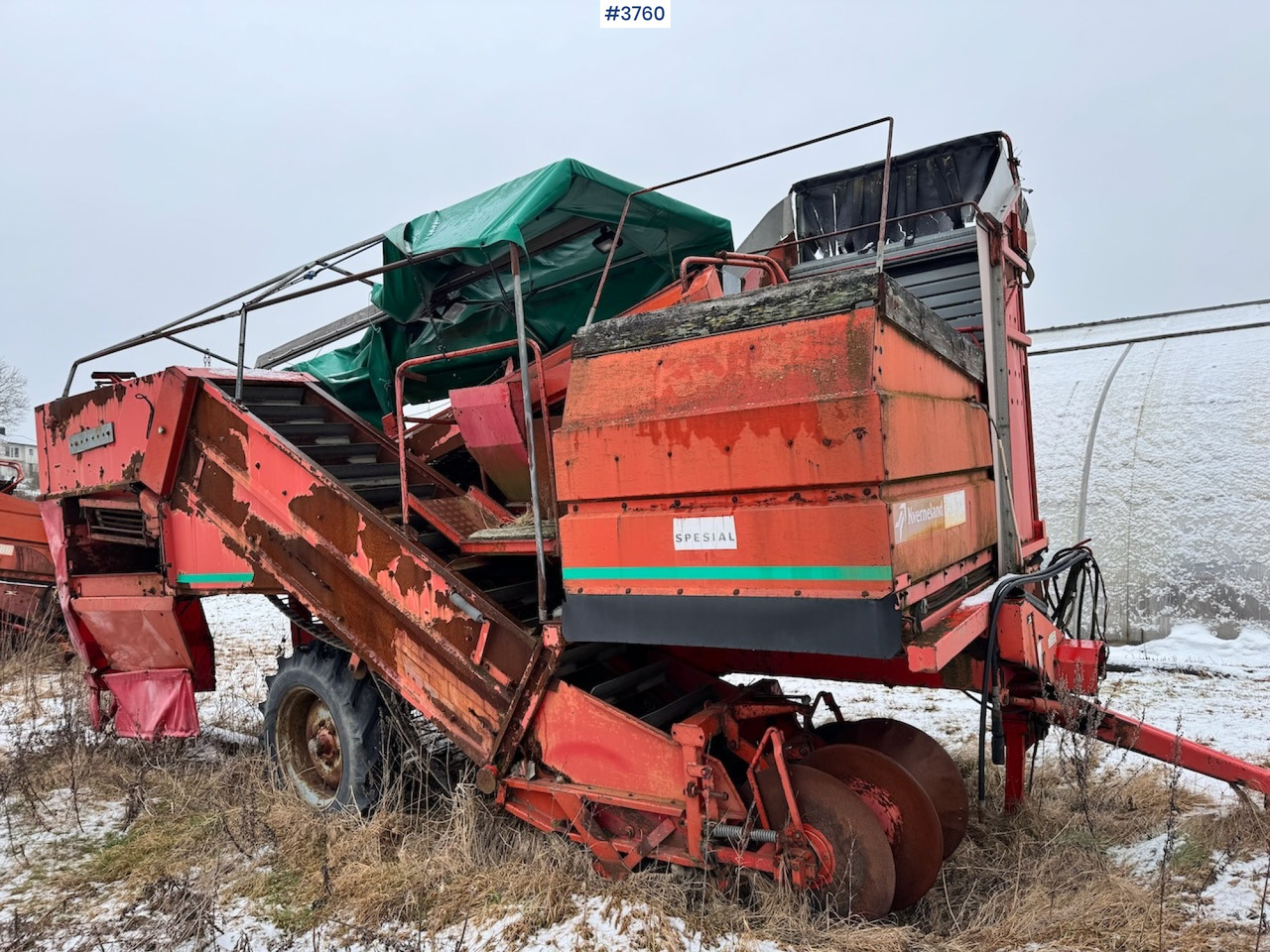 حصادة البطاطس Kverneland N2100 Potetopptaker with Kverneland desmantling machine.: صورة 8