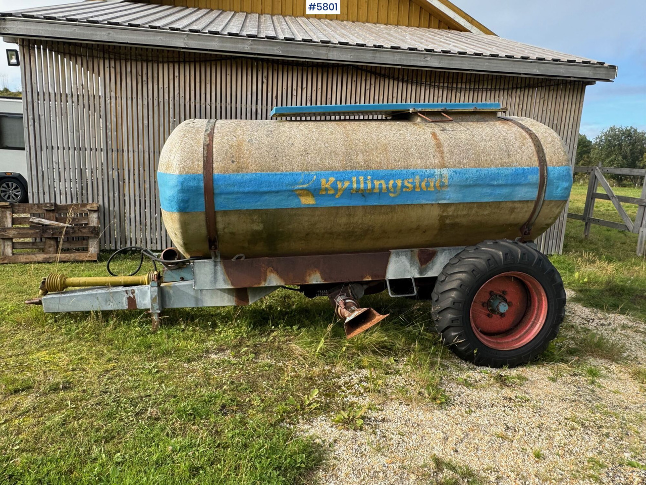 Kyllingstad Manure wagon - صهريج السماد السائل: صورة 1 Kyllingstad Manure wagon - صهريج السماد السائل: صورة 1