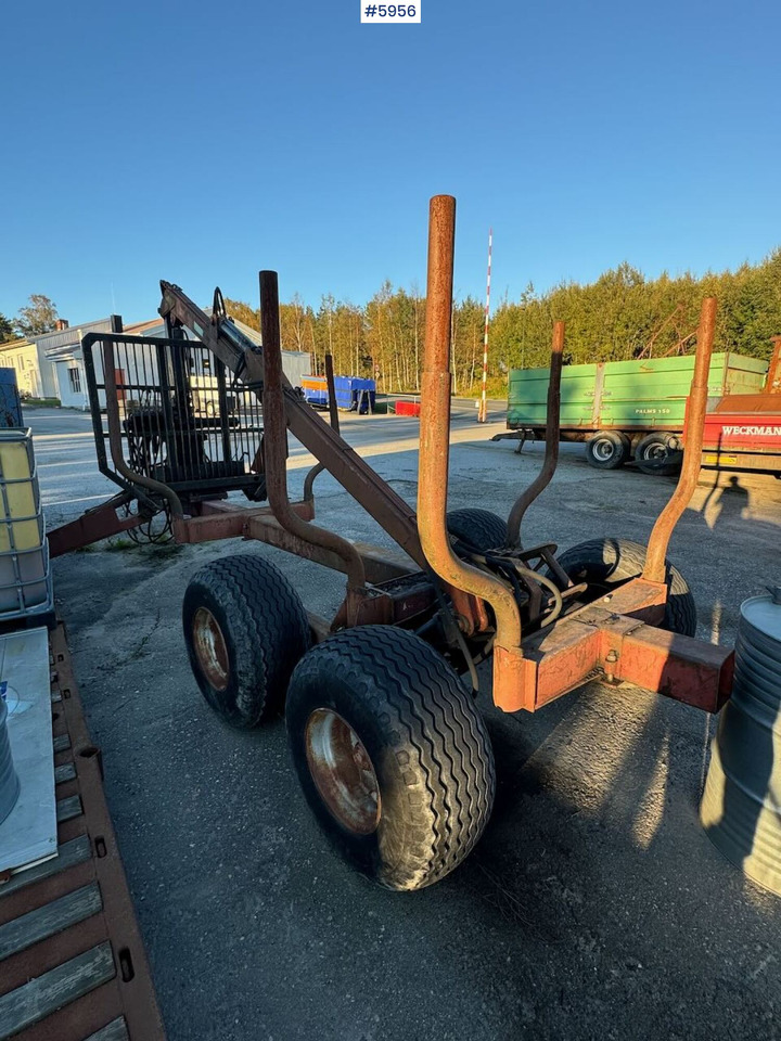 Logging trailer with Kesla crane - مقطورة اخشاب: صورة 3 Logging trailer with Kesla crane - مقطورة اخشاب: صورة 3