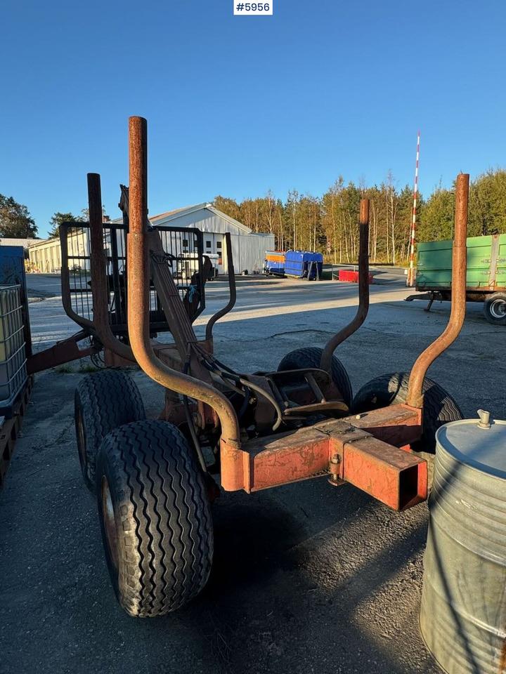 Logging trailer with Kesla crane - مقطورة اخشاب: صورة 4 Logging trailer with Kesla crane - مقطورة اخشاب: صورة 4