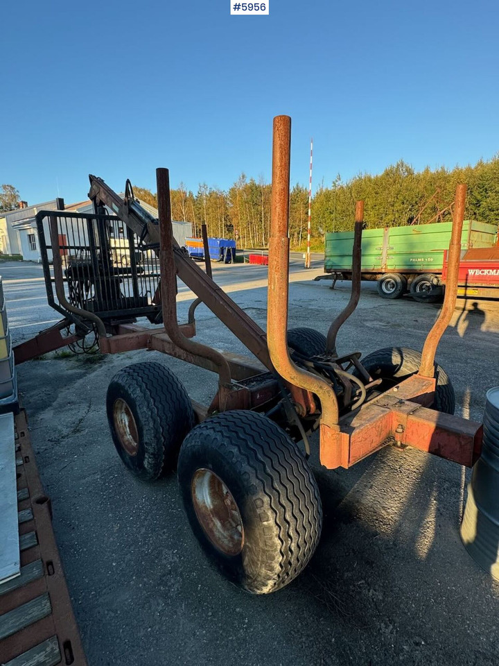 Logging trailer with Kesla crane - مقطورة اخشاب: صورة 2 Logging trailer with Kesla crane - مقطورة اخشاب: صورة 2