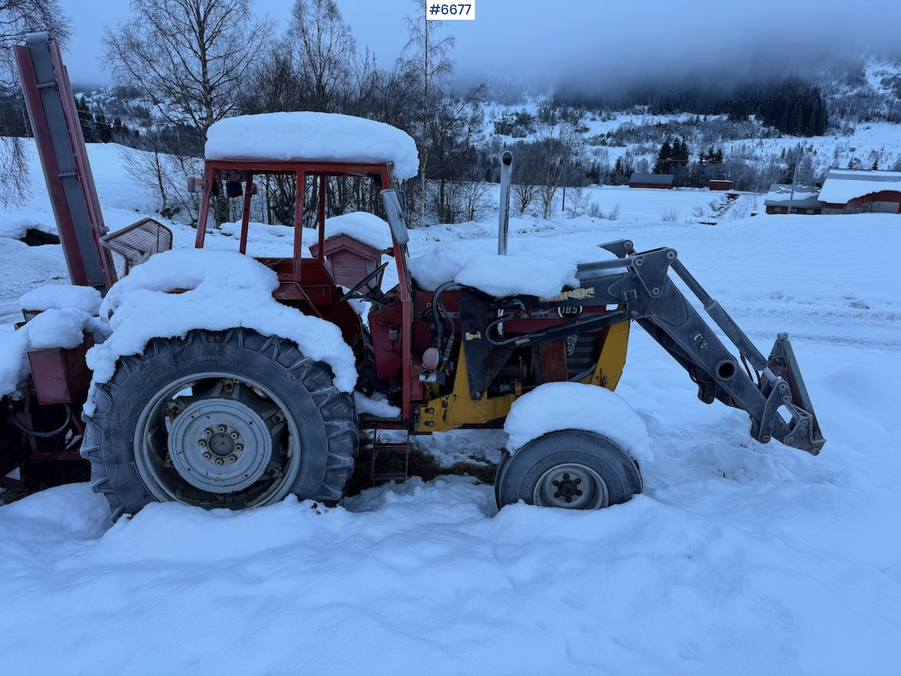 Massey Ferguson 185, Baujahr 1974, mit Frontlader. - جرار: صورة 4 Massey Ferguson 185, Baujahr 1974, mit Frontlader. - جرار: صورة 4