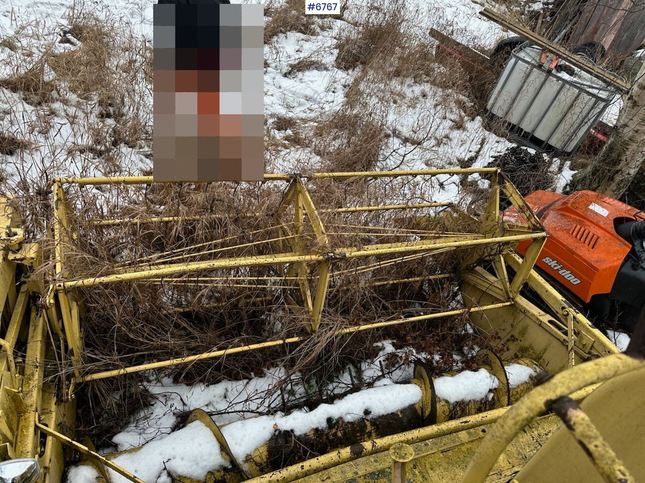 حصادة موحَّدة New Holland Clayson M122 Combine harvester. Repair project: صورة 16