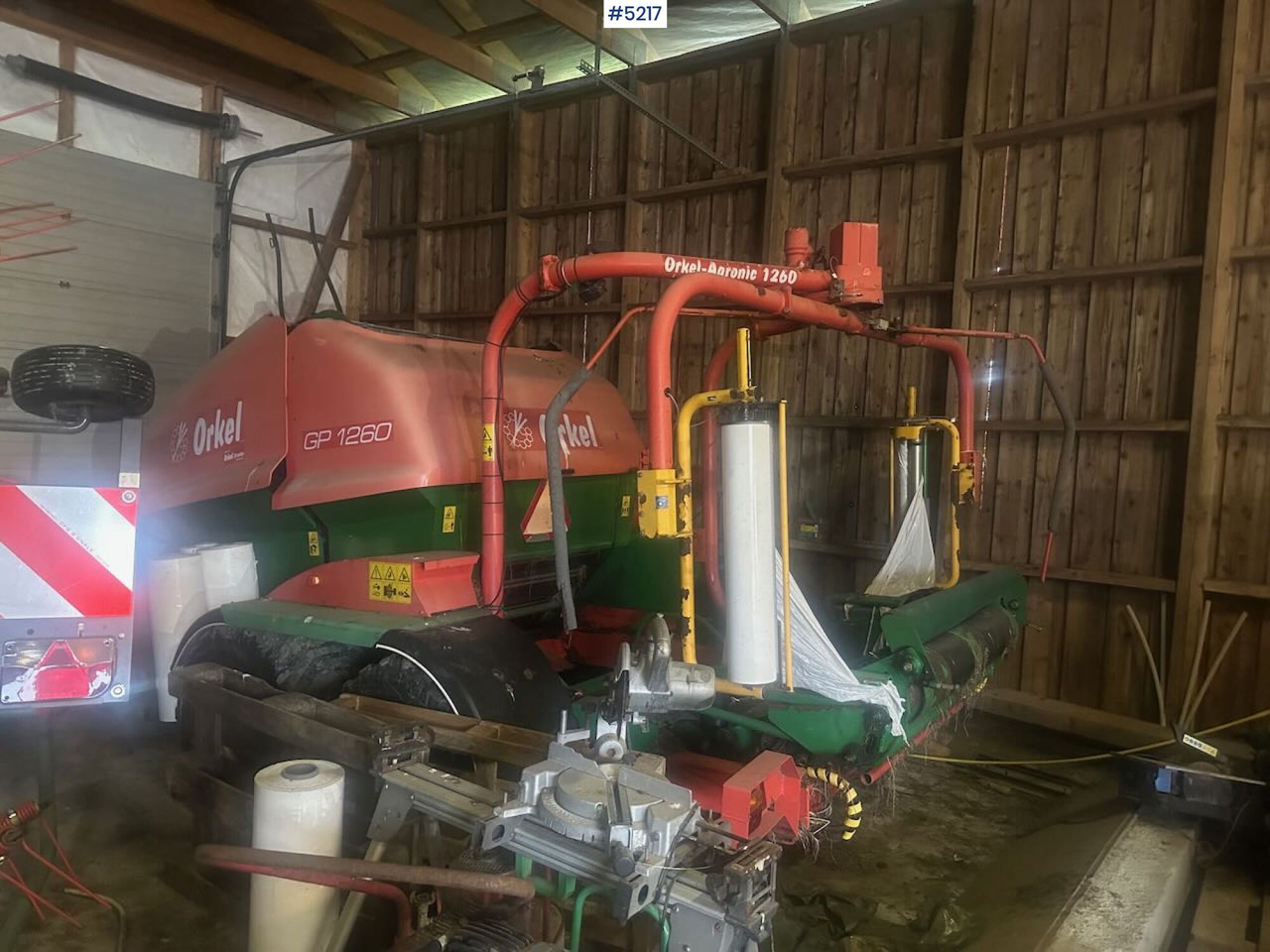 Orkel 1260 round baler - معدات تيبيس التبن: صورة 2 Orkel 1260 round baler - معدات تيبيس التبن: صورة 2