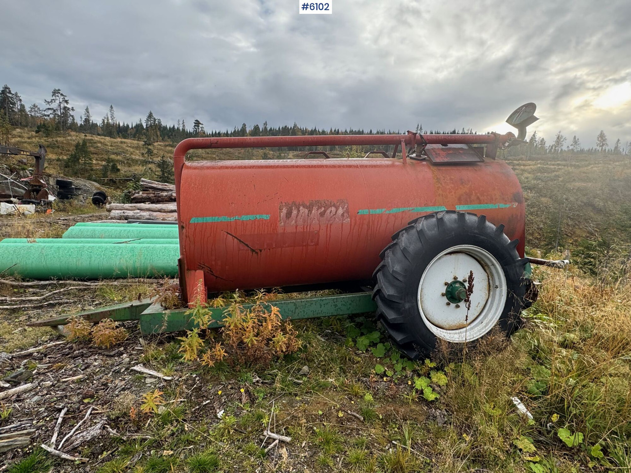 Orkel GV6000 fertilizer trailer - صهريج السماد السائل: صورة 1 Orkel GV6000 fertilizer trailer - صهريج السماد السائل: صورة 1
