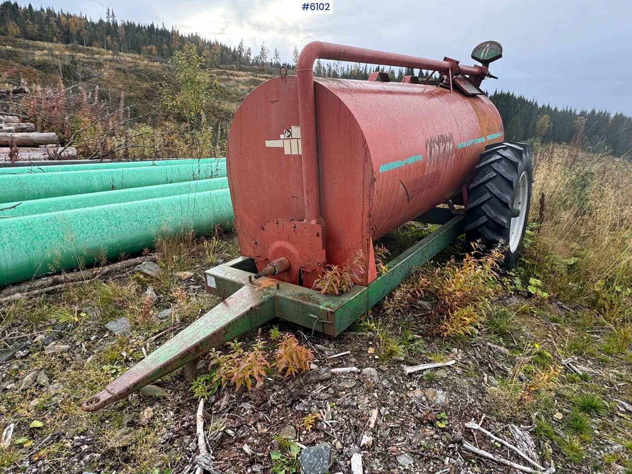 Orkel GV6000 fertilizer trailer - صهريج السماد السائل: صورة 3 Orkel GV6000 fertilizer trailer - صهريج السماد السائل: صورة 3