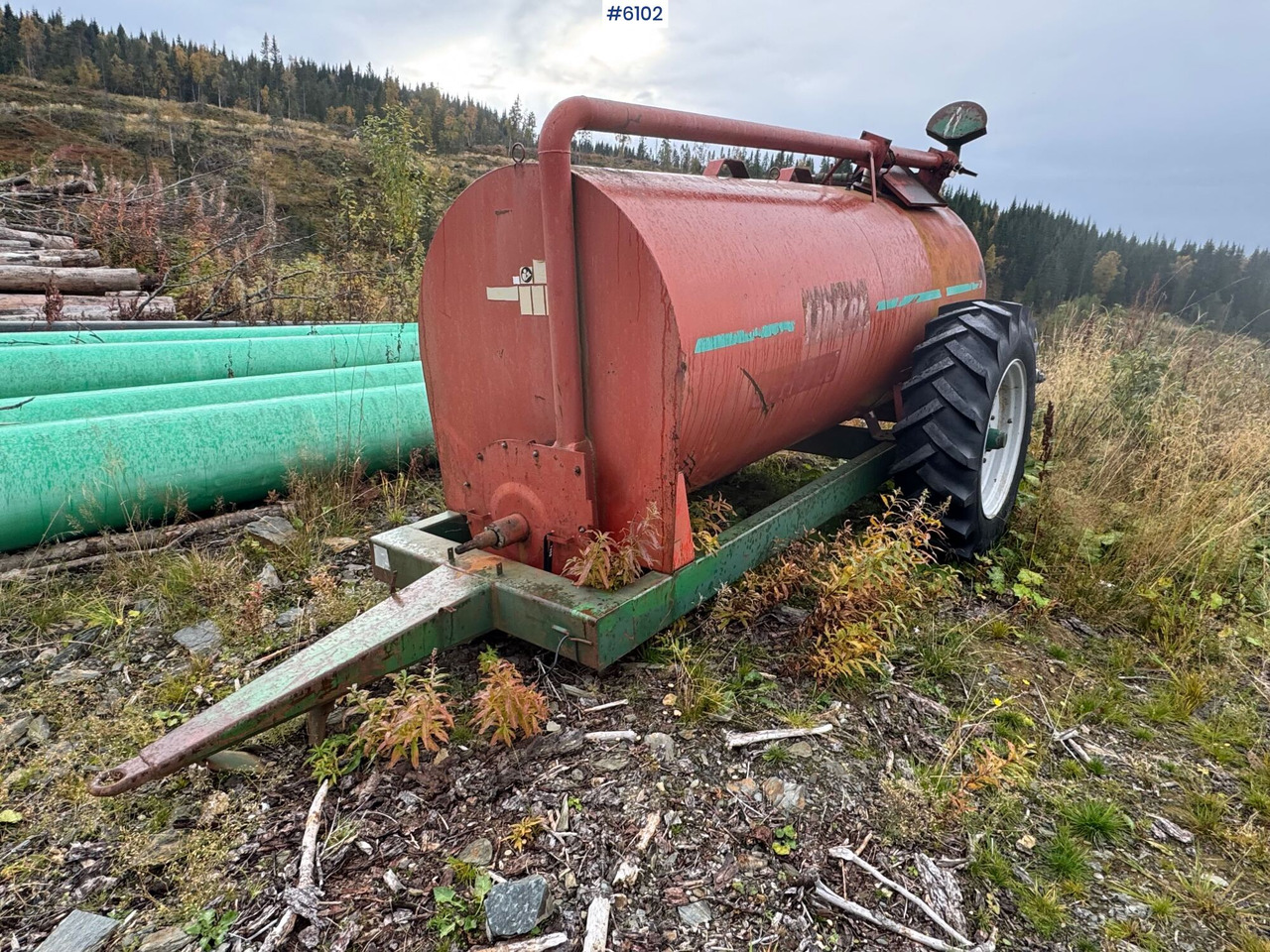 Orkel GV6000 fertilizer trailer - صهريج السماد السائل: صورة 4 Orkel GV6000 fertilizer trailer - صهريج السماد السائل: صورة 4