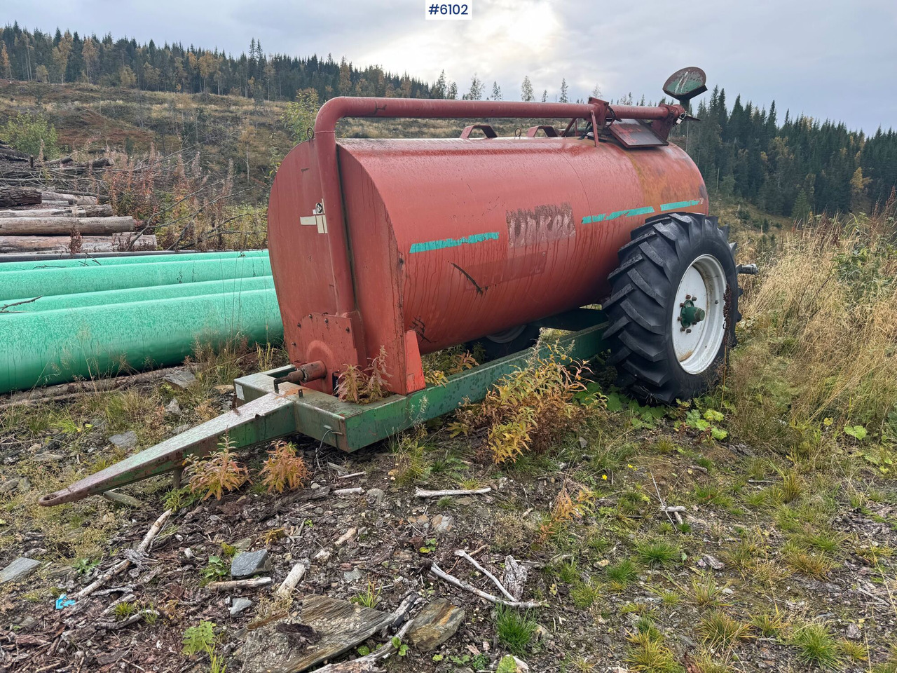 Orkel GV6000 fertilizer trailer - صهريج السماد السائل: صورة 5 Orkel GV6000 fertilizer trailer - صهريج السماد السائل: صورة 5
