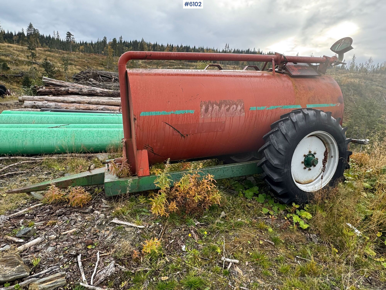 Orkel GV6000 fertilizer trailer - صهريج السماد السائل: صورة 2 Orkel GV6000 fertilizer trailer - صهريج السماد السائل: صورة 2