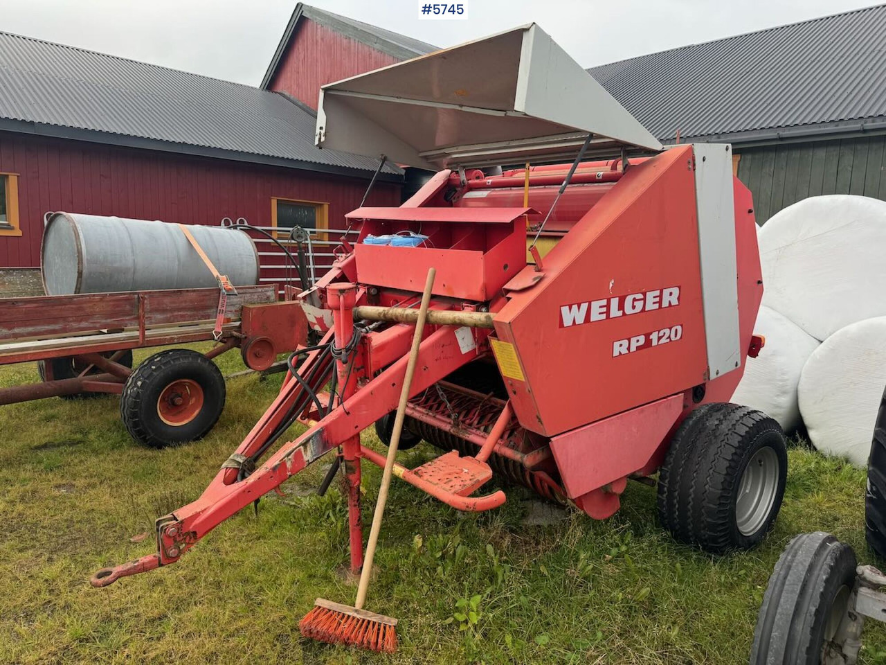 Welger RP120 - معدات تيبيس التبن: صورة 1 Welger RP120 - معدات تيبيس التبن: صورة 1