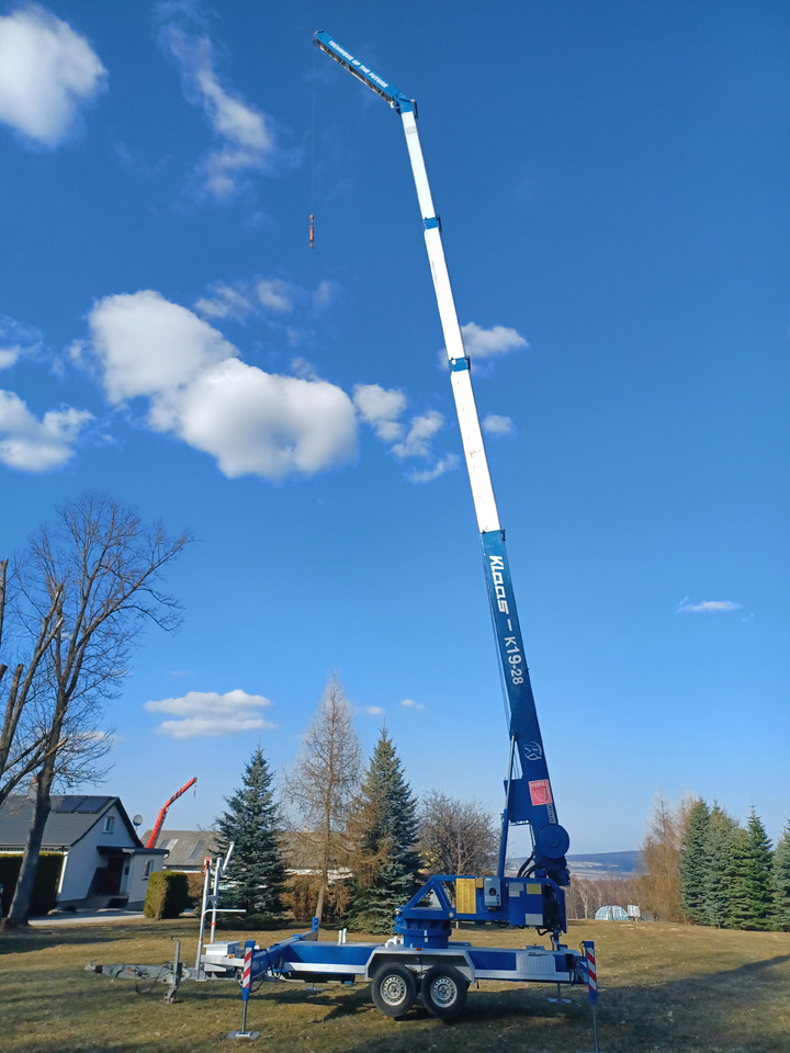 Klaas K19-28 - موبايل كرين, عربة مقطورة: صورة 5 Klaas K19-28 - موبايل كرين, عربة مقطورة: صورة 5