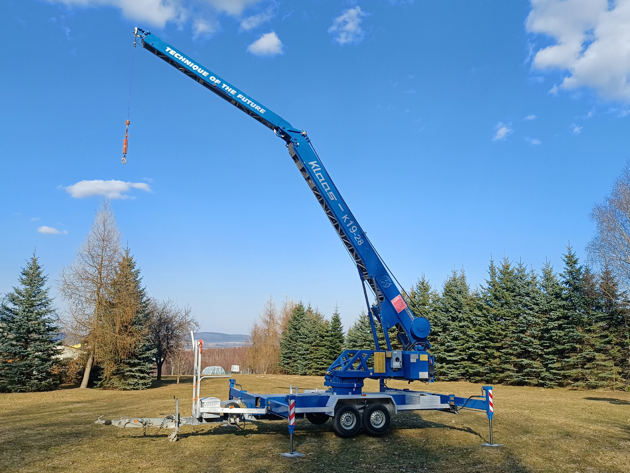 Klaas K19-28 - موبايل كرين, عربة مقطورة: صورة 3 Klaas K19-28 - موبايل كرين, عربة مقطورة: صورة 3